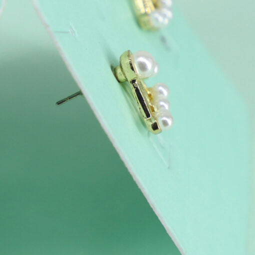Born Pretty studs earing with 925 silver tip