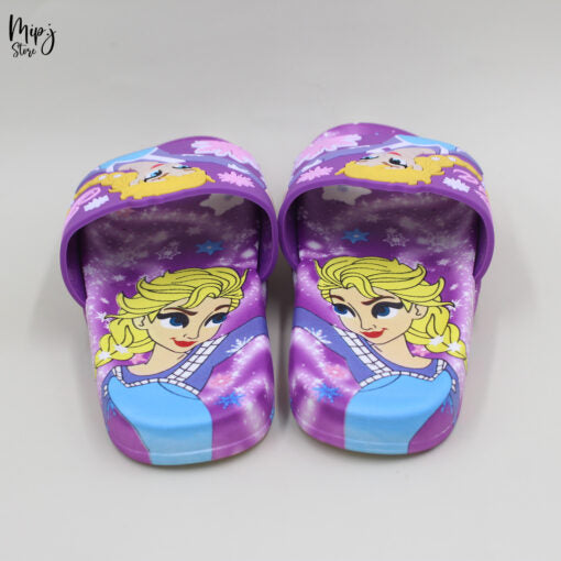 Elsa Purple Slippers for kids