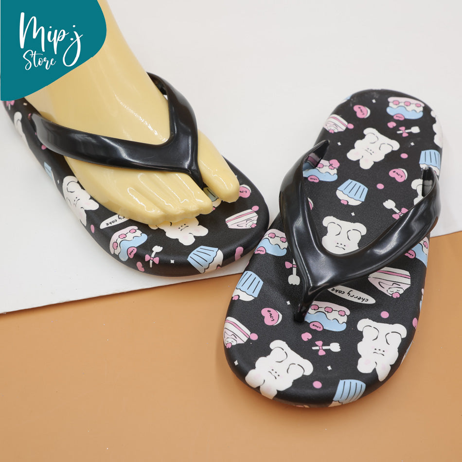 Flip flop cup cake for ladies