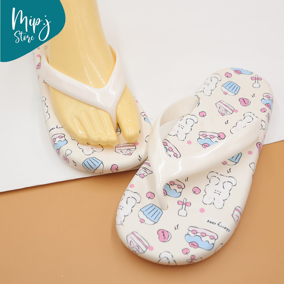 Flip flop cup cake for ladies