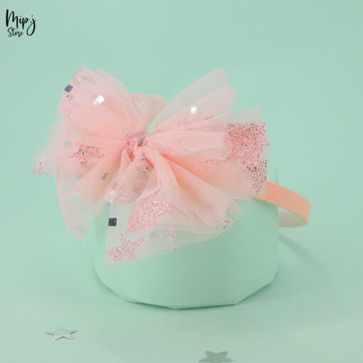 Fancy Bow and Stars Hairband