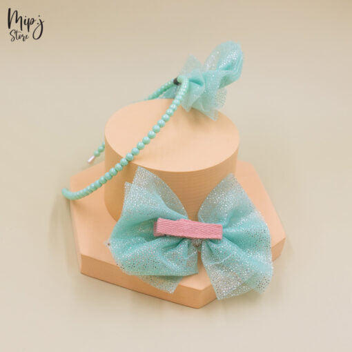 Hairband 2p Set Unicorn Glitter