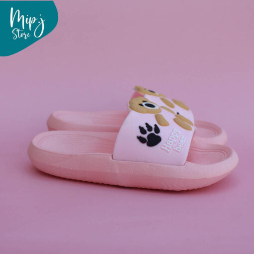 Happy Bear slippers for kids