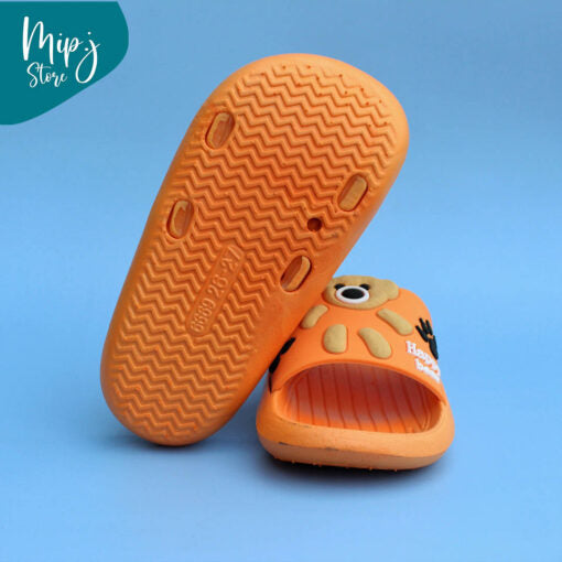 Happy Bear slippers for kids