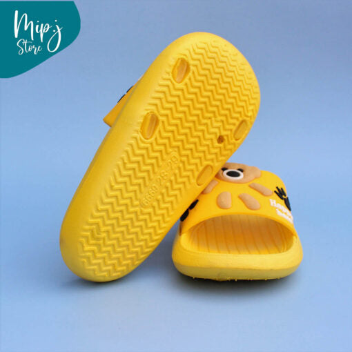 Happy Bear slippers for kids