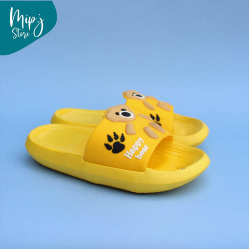 Happy Bear slippers for kids