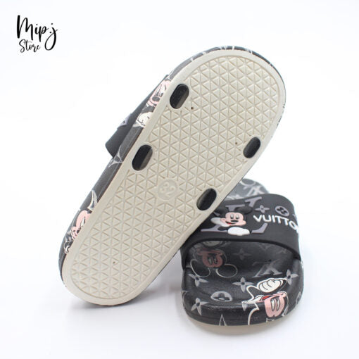 LV Mickey Slippers