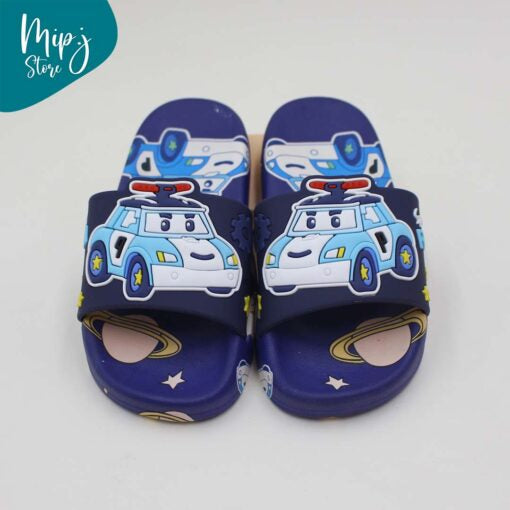 Police Car Slippers for kids