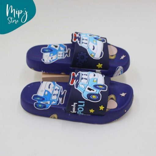 Police Car Slippers for kids