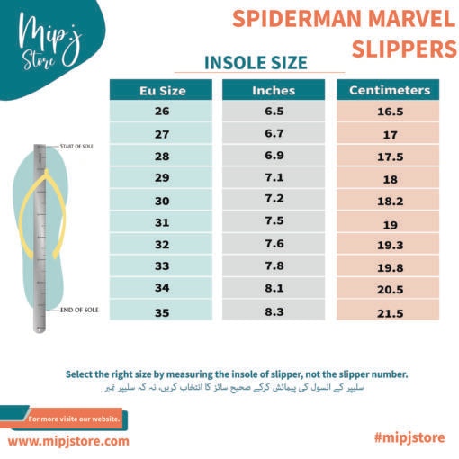 Spiderman Marvel Slippers for kids