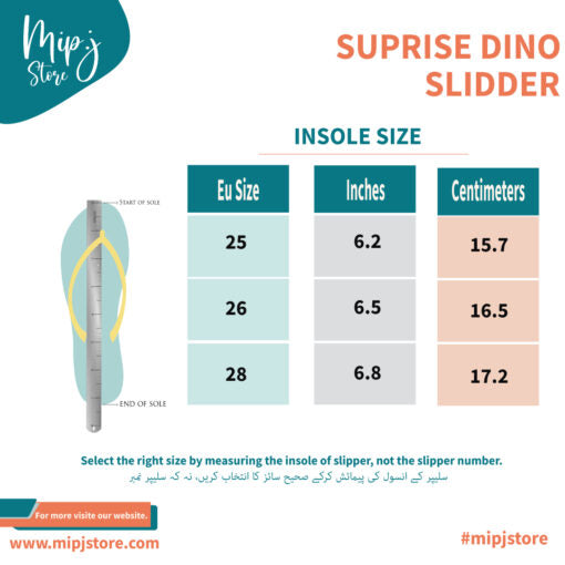 Surprise Dino Slippers for kids