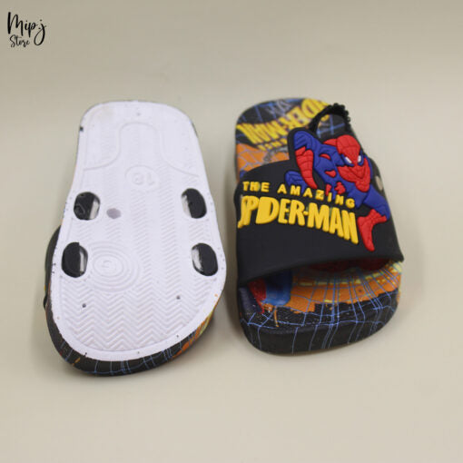 Spiderman Elastic Kids Slippers