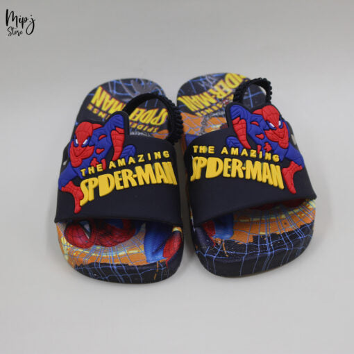 Spiderman Elastic Kids Slippers