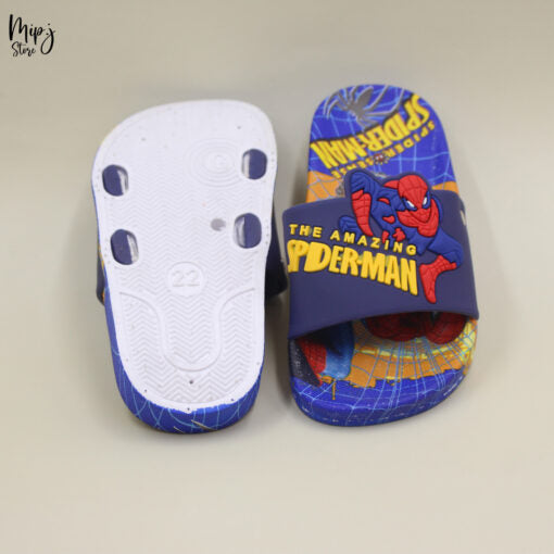 Spiderman Elastic Kids Slippers