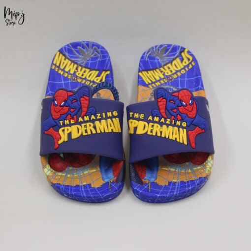 Spiderman Elastic Kids Slippers