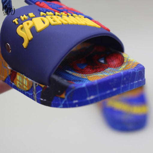 Spiderman Elastic Kids Slippers