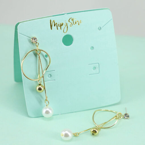 Tassal Pearl drop earing with 925 silver tip