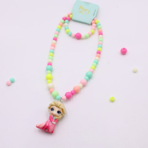 Elsa LED necklace and bracelet set