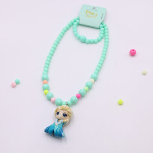 Elsa LED necklace and bracelet set