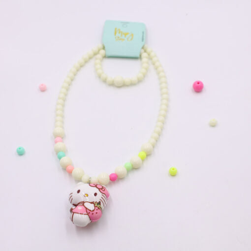 Hello Kitty LED necklace and bracelet set