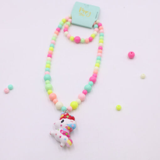 Unicorn Magical LED necklace and bracelet set