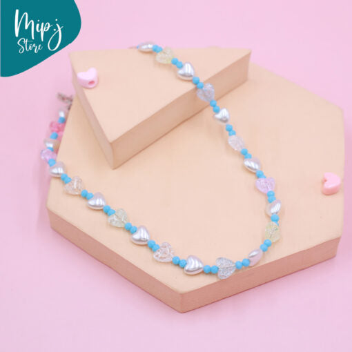 Crystal heart necklace