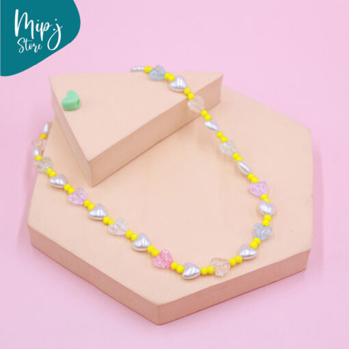 Crystal heart necklace