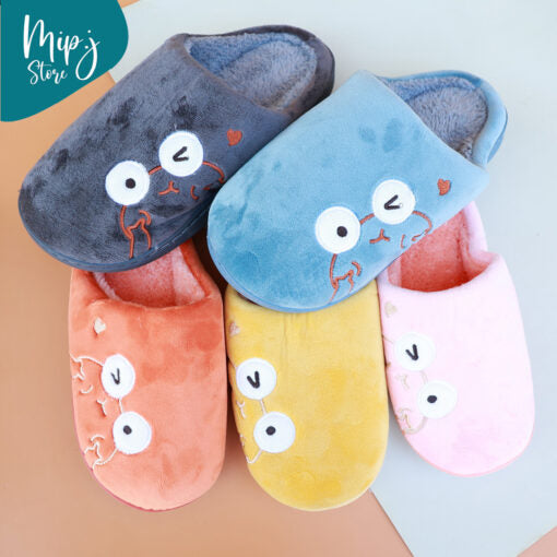 Foggy Velvet Warm Slippers for adults