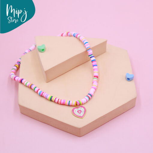 heart funky necklace
