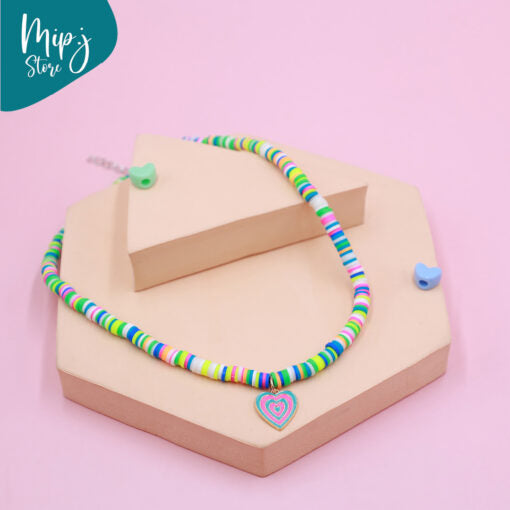 heart funky necklace
