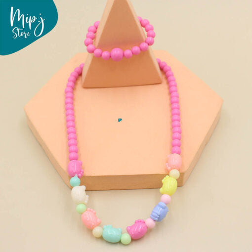 Hello Kitty necklace and bracelet sets