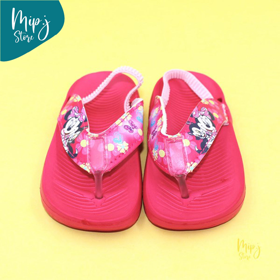 Mickey Minniy Back Strap flip flop for toddlers