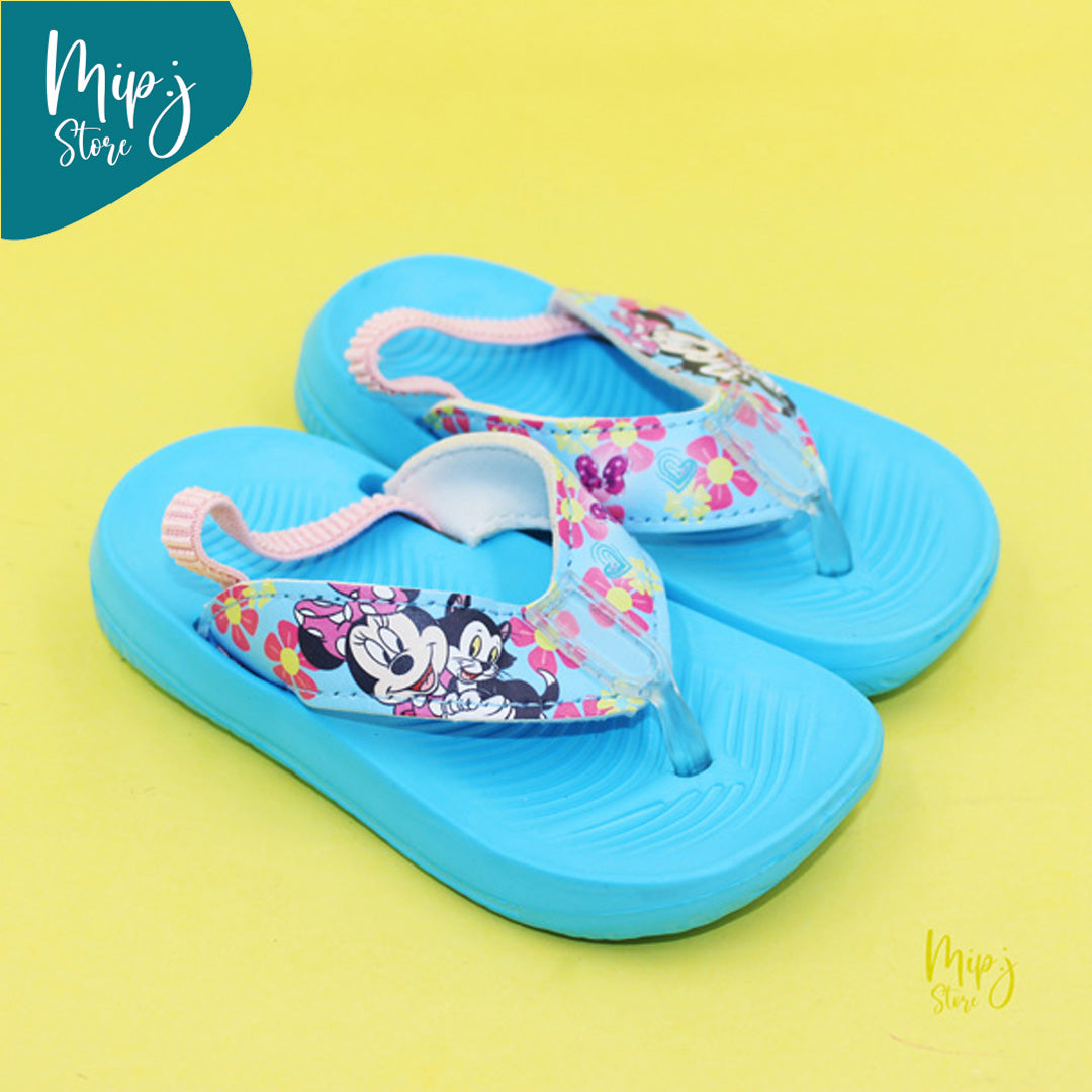 Mickey Minniy Back Strap flip flop for toddlers
