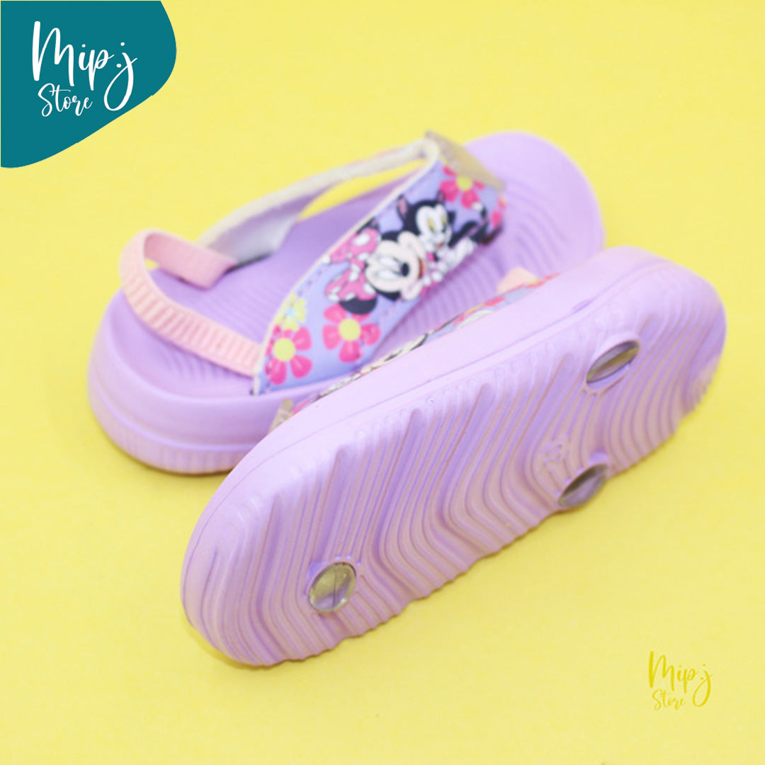 Mickey Minniy Back Strap flip flop for toddlers
