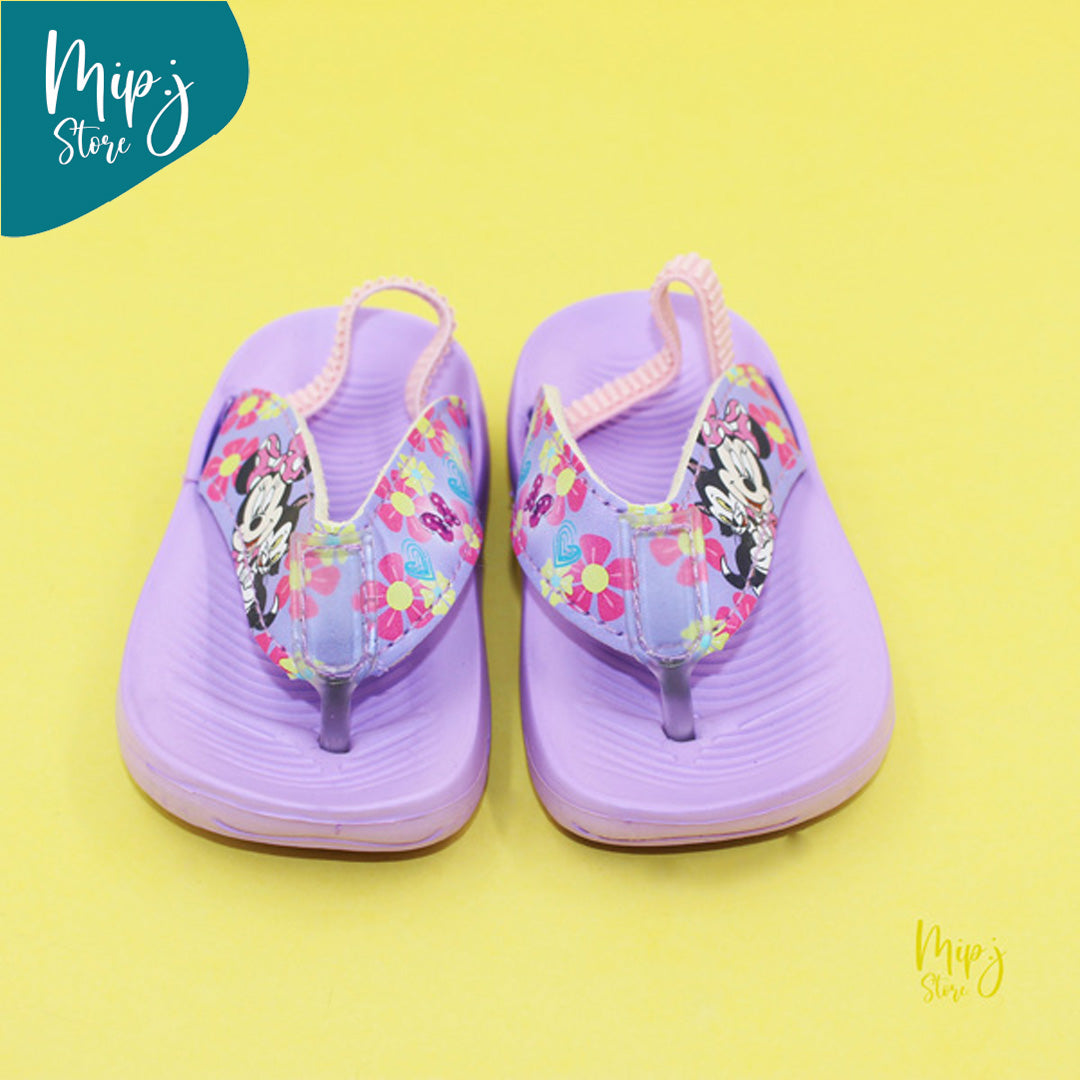 Mickey Minniy Back Strap flip flop for toddlers