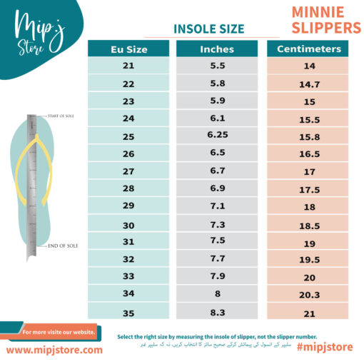 Minnie 28 Slippers for kids