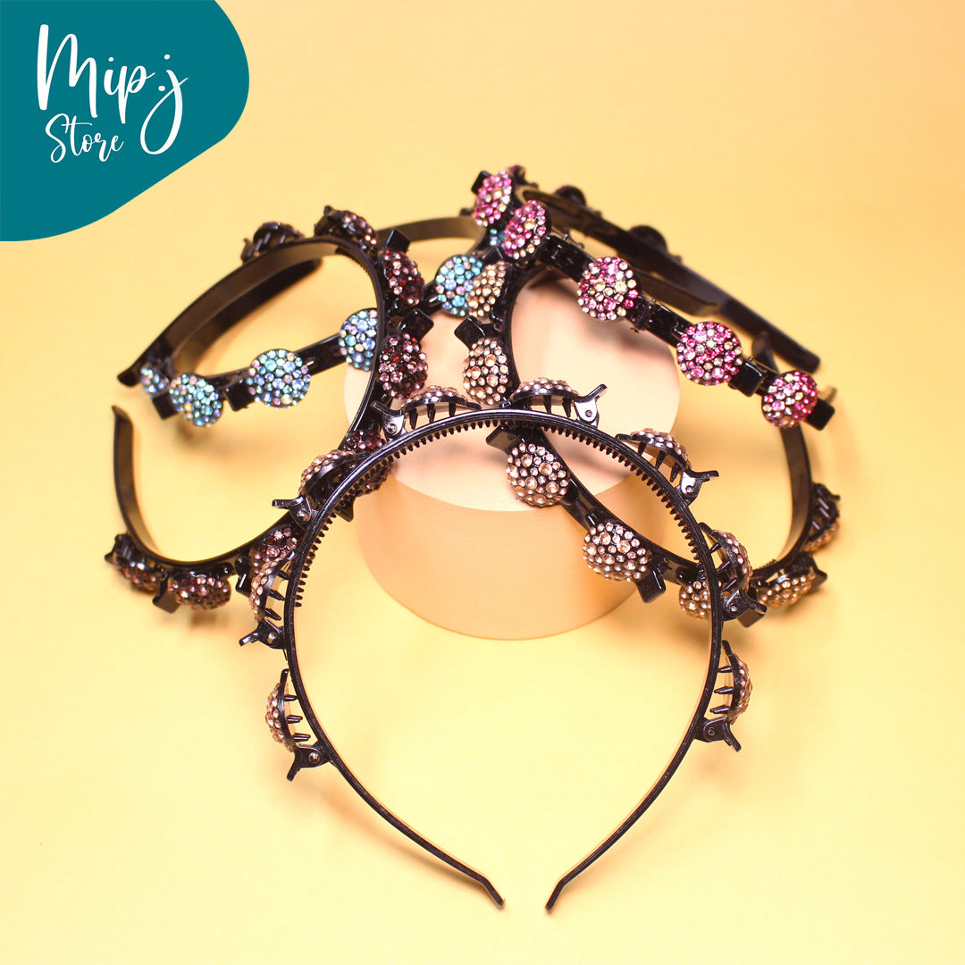 Sparkle Shine Claw Clip Hairband – For Little Girls