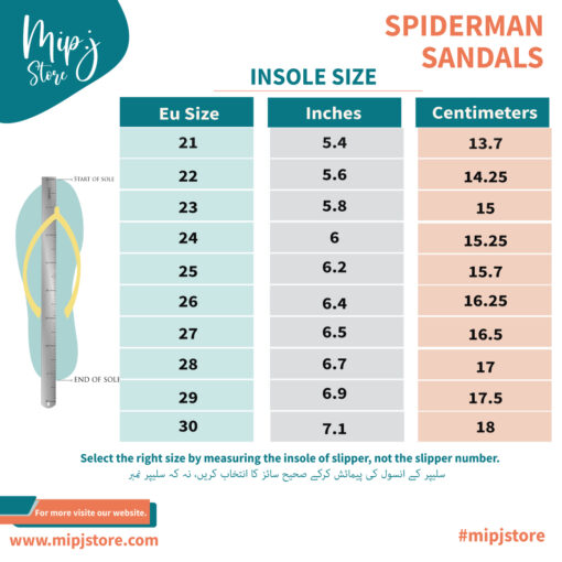 Spiderman Sandals