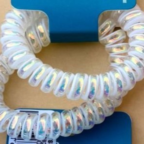 Trendy Telephone Wire Bracelet and Hair Spiral Band