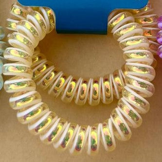 Trendy Telephone Wire Bracelet and Hair Spiral Band