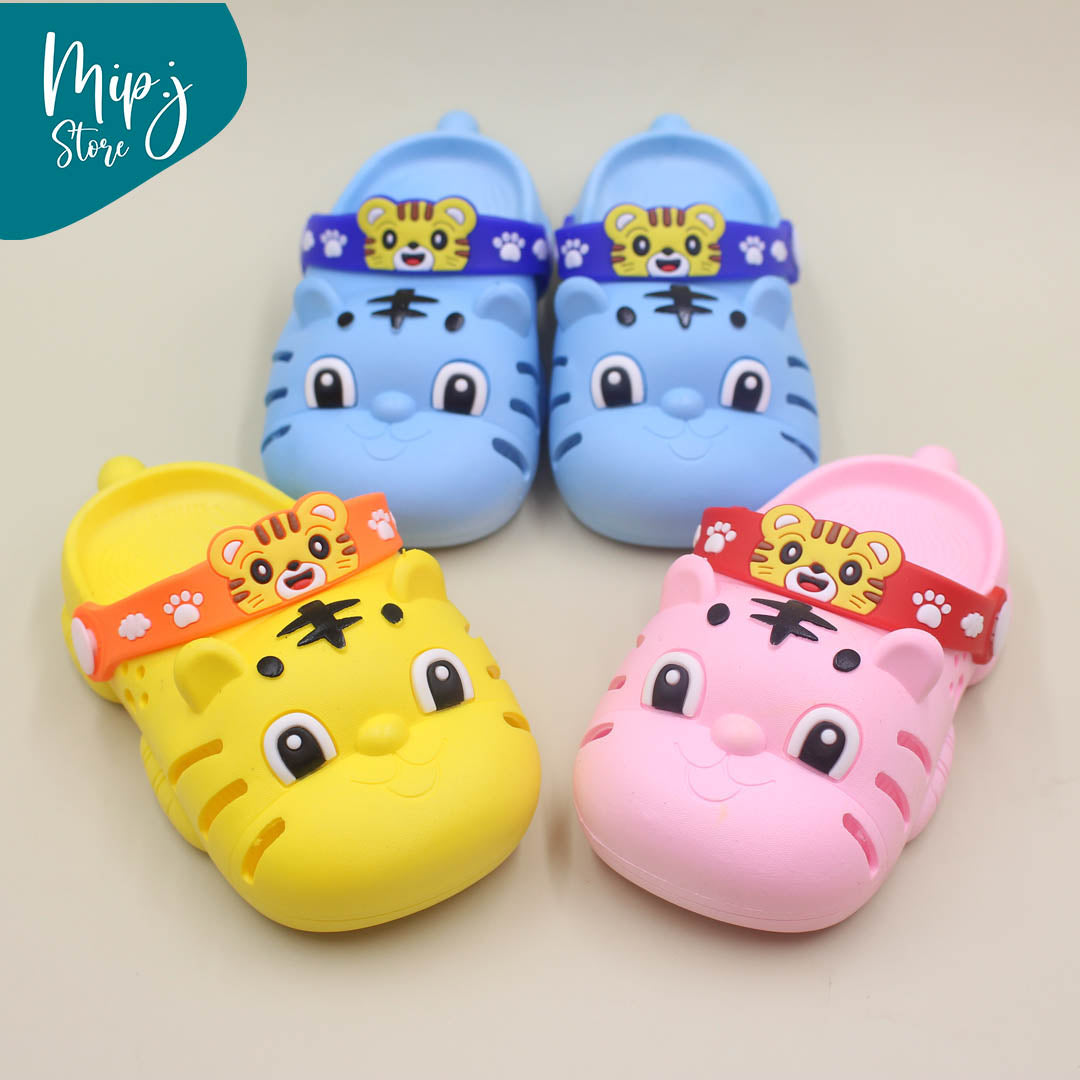 Tiger Soft Clogs for kids
