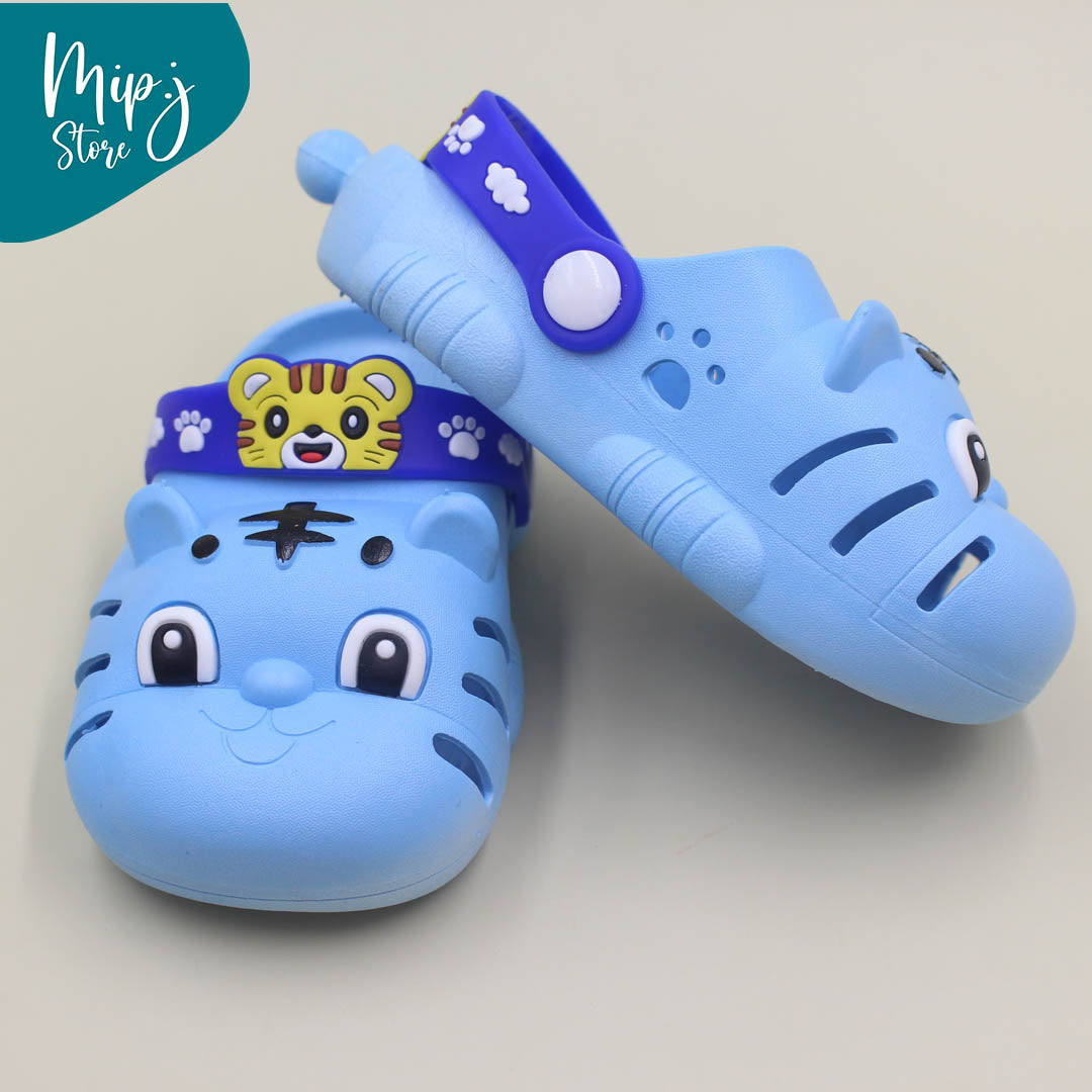 Tiger Soft Clogs for kids