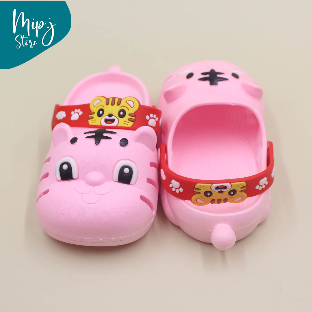 Tiger Soft Clogs for kids
