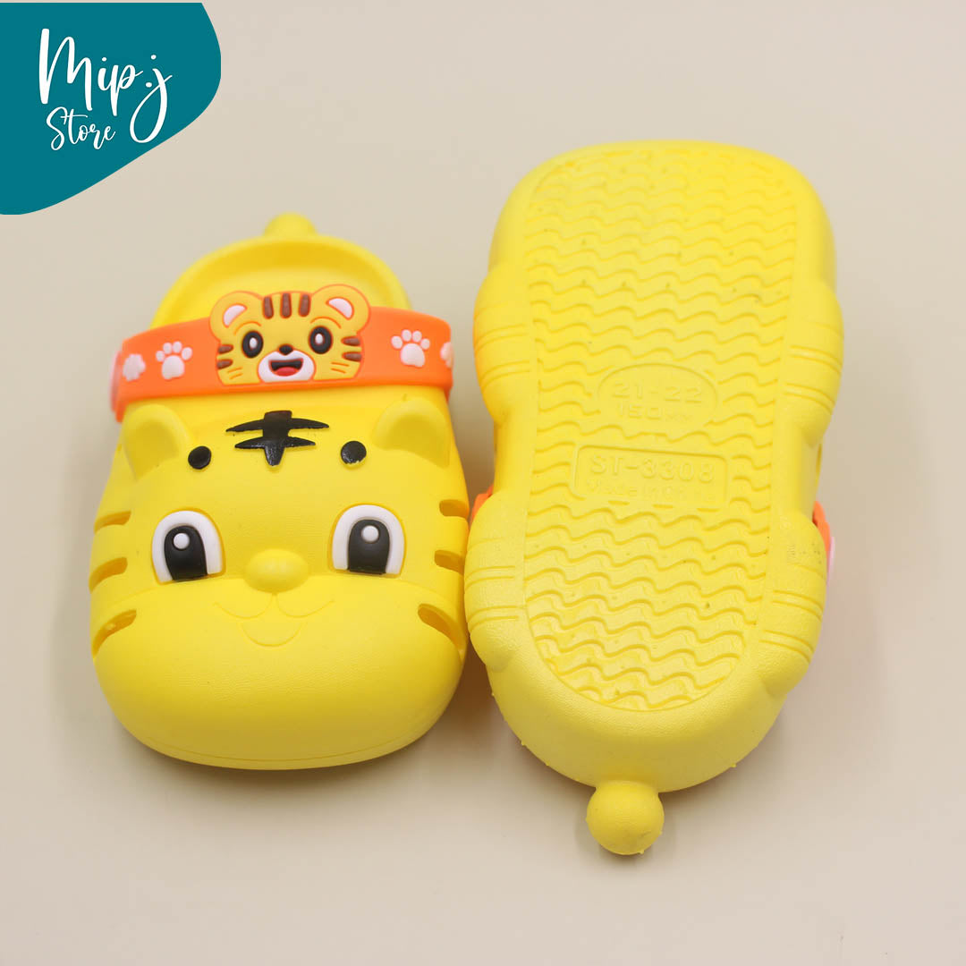 Tiger Soft Clogs for kids