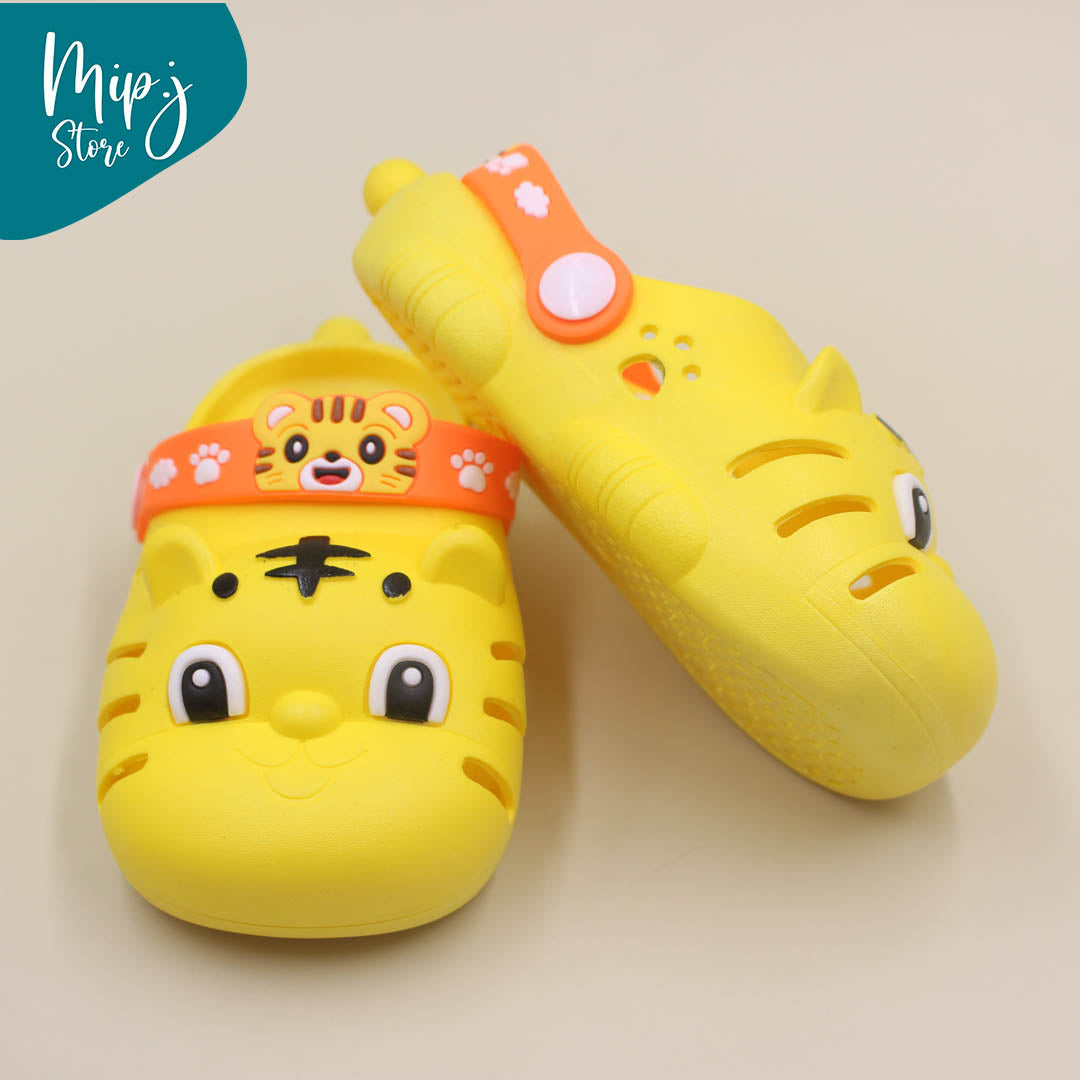 Tiger Soft Clogs for kids