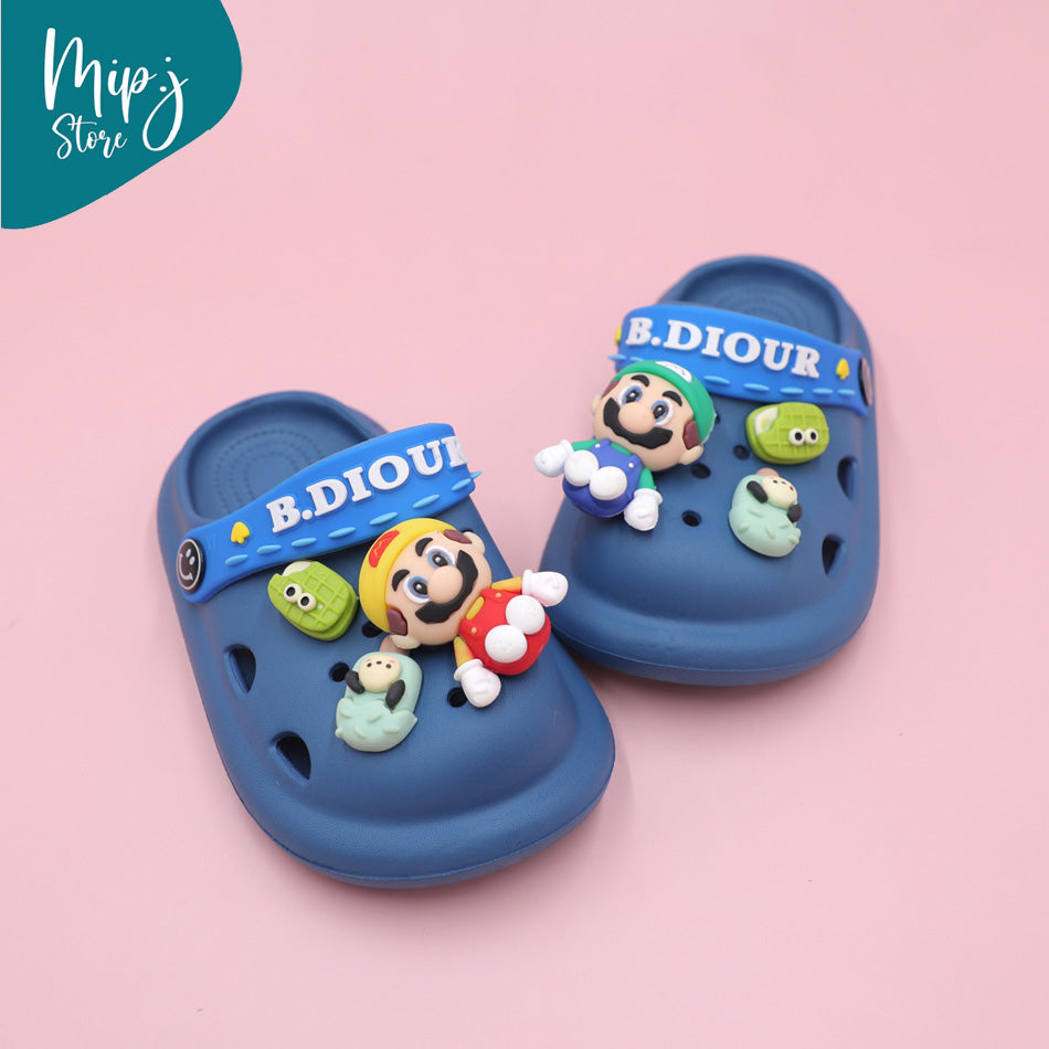 3D Mario and Fairy Eva clogs for kids