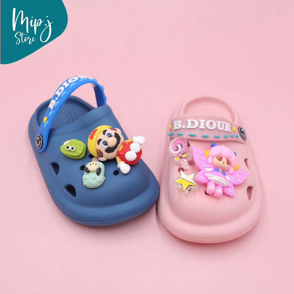 3D Mario and Fairy Eva clogs for kids