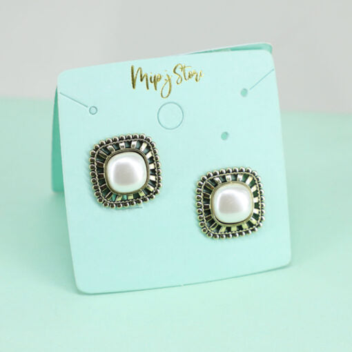 Ageless secret studs earing with 925 silver tip