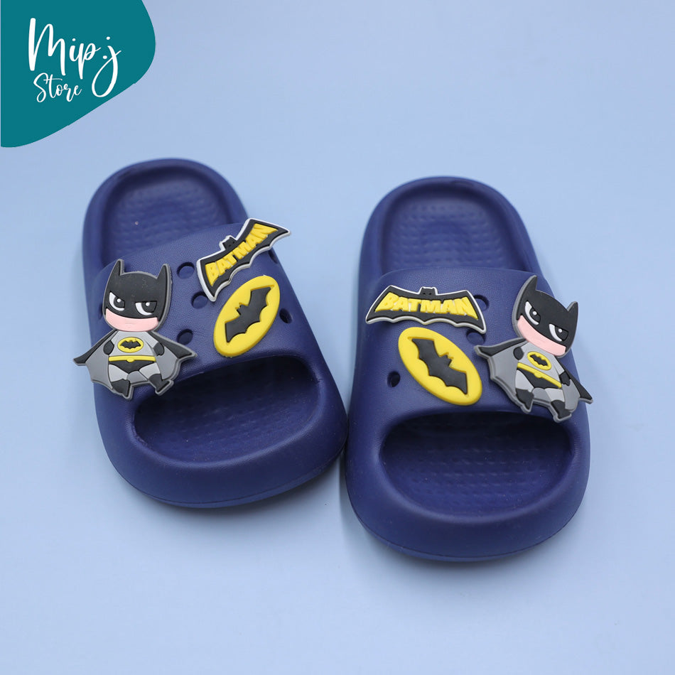 Batman clogs style Eva slippers for kids