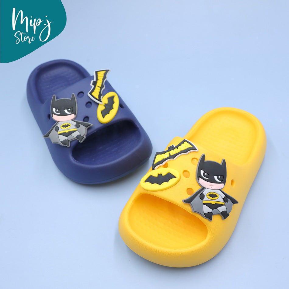 Batman clogs style Eva slippers for kids